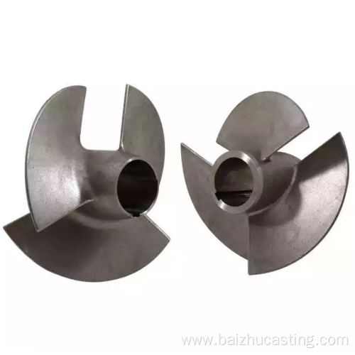 High quality customized cast iron water pump impeller